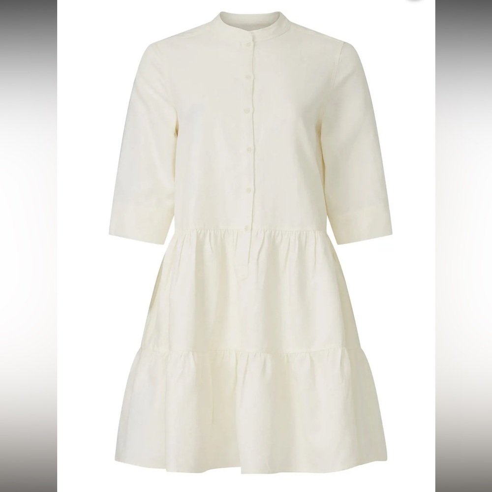 Apiece Apart Cream Dress S - Picture 3 of 11